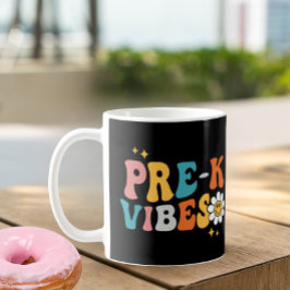 Taza De Café Mug de diseño preK de Vibes Groovy