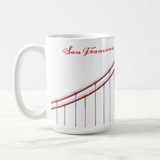 Taza De Café Mug de dos tonos, 15 oz (Izquierda)