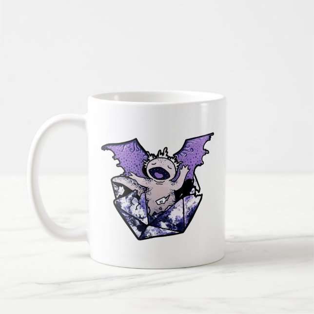 Taza De Café Mug. de Draxolotyl Hatchling (Izquierda)