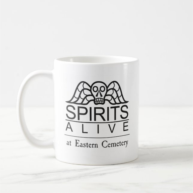 Taza De Café Mug de efigie de alma viva con espíritu (Izquierda)