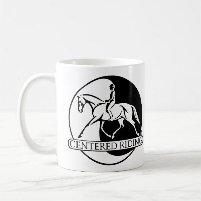 Taza De Café Mug de equitación centrada (Izquierda)