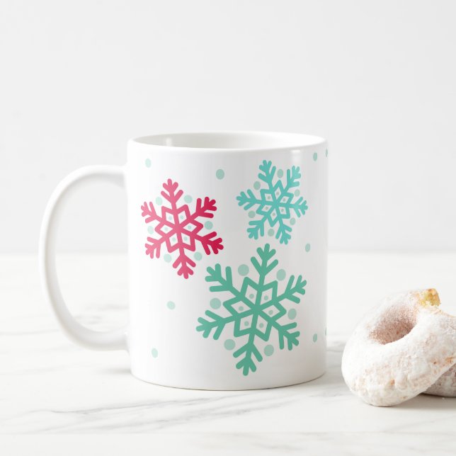 Taza De Café Mug de escape de invierno (Con donut)
