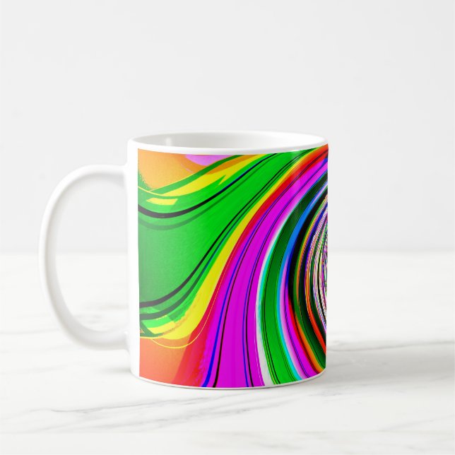 Taza De Café Mug de espiral loca (Izquierda)