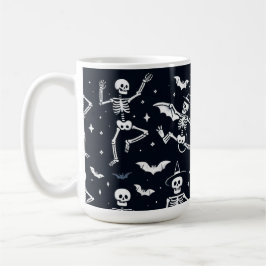 Taza De Café Mug de esqueletos danzantes