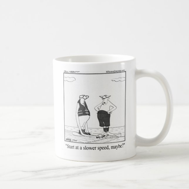 Taza De Café Mug de esquí acuático (Derecha)