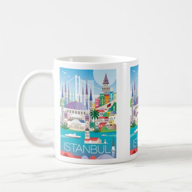 Taza De Café Mug de Estambul (Izquierda)