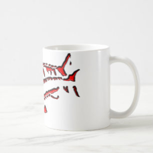 Taza De Café Mug de esturión - TSS rojo