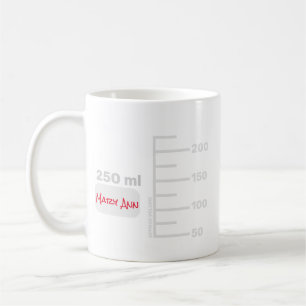 Taza De Café Mug de etiquetas grandes personalizadas de Science