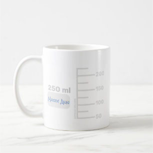 Taza De Café Mug de etiquetas grandes personalizadas de Science
