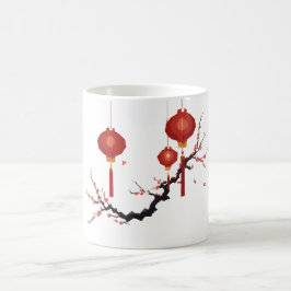 Taza De Café Mug de farolillos chinos festivos