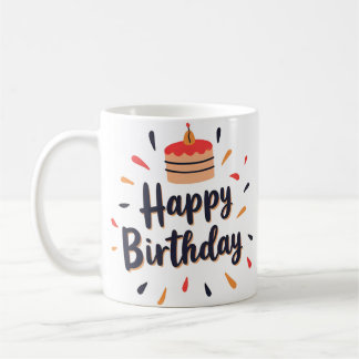 Taza De Café Mug De "Feliz Cumpleaños" Para Adultos