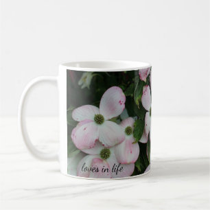 Taza De Café Mug de flores de dogwood encantadora