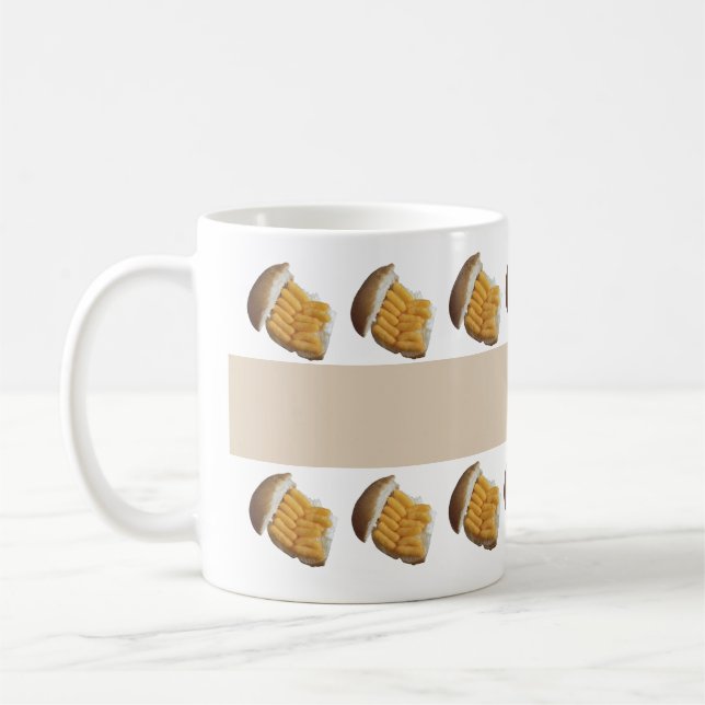 Taza De Café Mug de Foodie humorístico. (Izquierda)