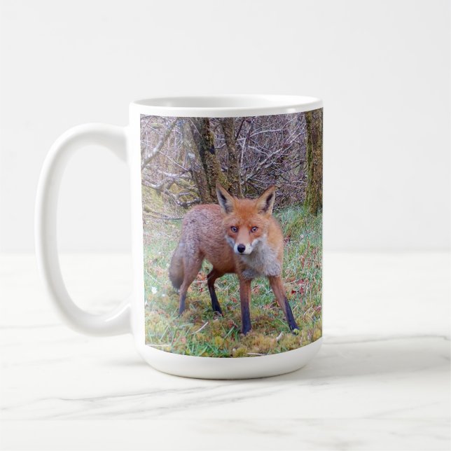 Taza De Café Mug de Fox Rojo (Izquierda)