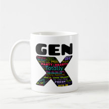 Mug de frases de Gen X