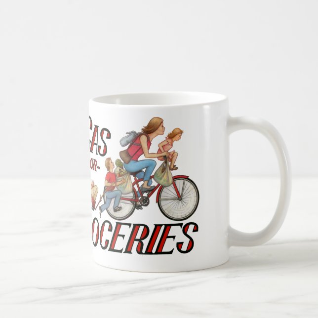 Taza De Café Mug de gas o comestibles (Derecha)