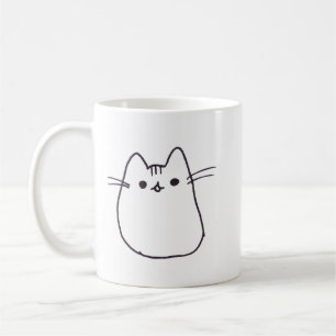 Taza De Café Mug de gato de café lindo