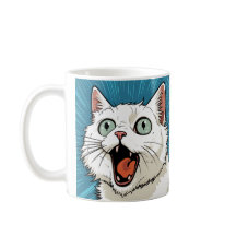 Mug de gato de crisis existencial