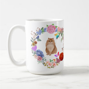 Taza De Café Mug de gato de jardín encantado