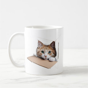 Taza De Café Mug de gato del día de la madre