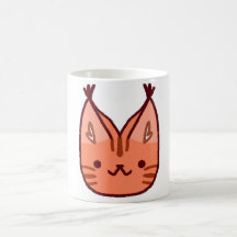Mug. de gato Naranja