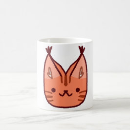 Taza De Café Mug. de gato Naranja