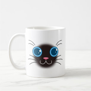 Taza De Café Mug. de gato siamés