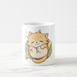 Taza De Café Mug de gato somnoliento