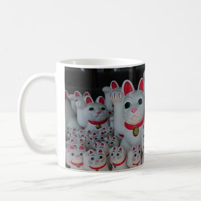Taza De Café Mug de gatos afortunados (Izquierda)