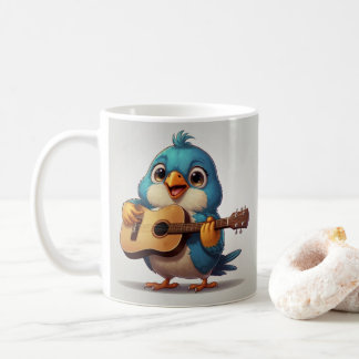 Taza De Café Mug de gaviota melódica de pájaro - Sip en armonía