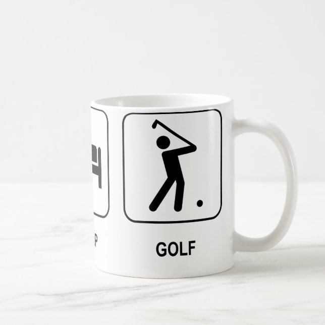 Taza De Café Mug de golf Eleep Sleep (Derecha)