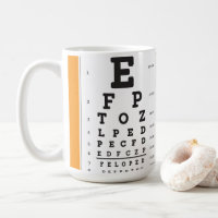 Mug de gráfico ocular