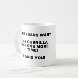 Taza De Café Mug de guerra de nueve años