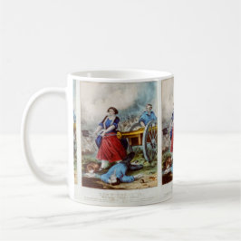 Taza De Café Mug de guerra revolucionaria 'Molly Pitcher'