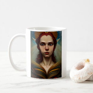 Taza De Café Mug de hadas de la diosa de los elfos