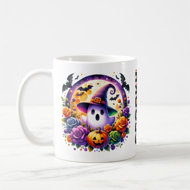 Taza De Café Mug de Halloween con fantasma (Izquierda)