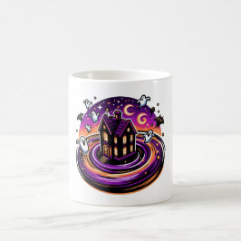 Taza De Café Mug de Halloween - Fantasmas amables