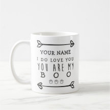 Mug de Halloween personalizado - Boo