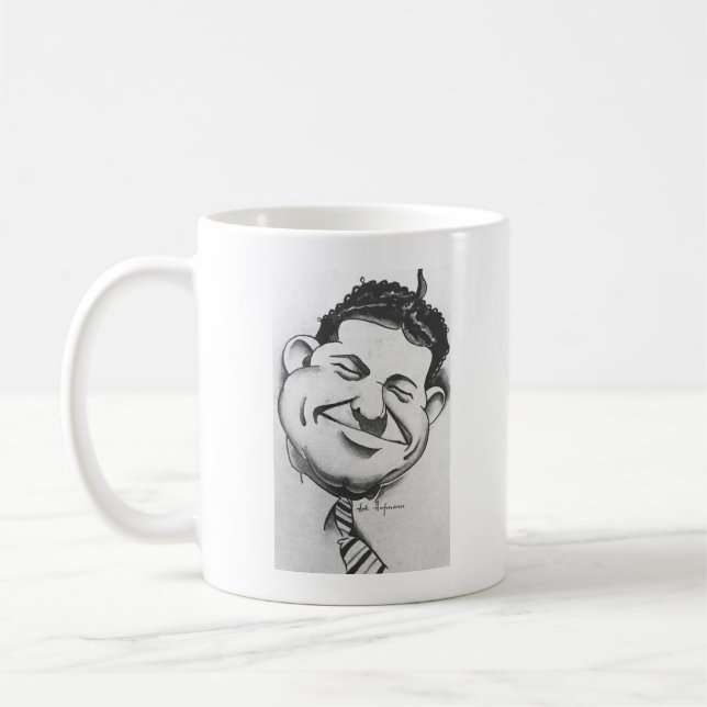 Taza De Café Mug de Hombre Sonriente (Izquierda)