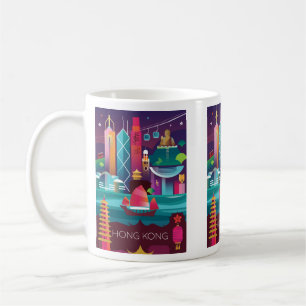 Taza De Café Mug de Hong Kong