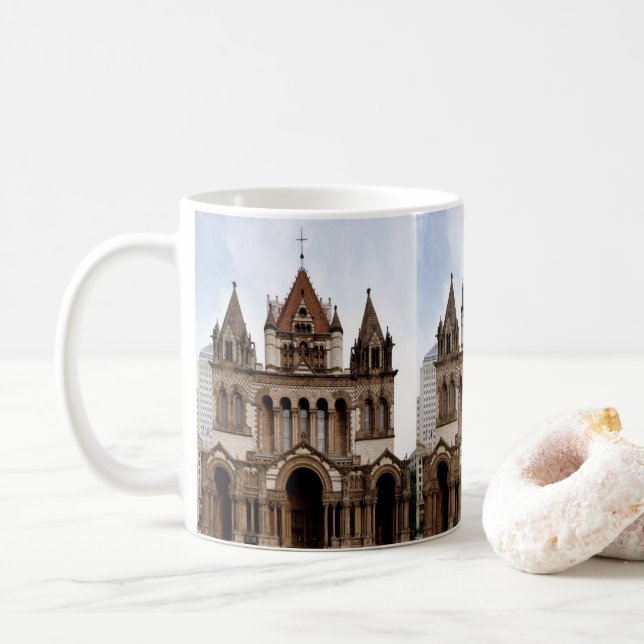 Taza De Café Mug de iglesia (Con donut)