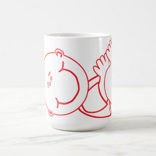 Taza De Café Mug de Ilustracion de vectores para bebés