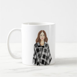 Taza De Café Mug de imagen de acuarela personalizada