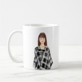 Taza De Café Mug de imagen de acuarela personalizada