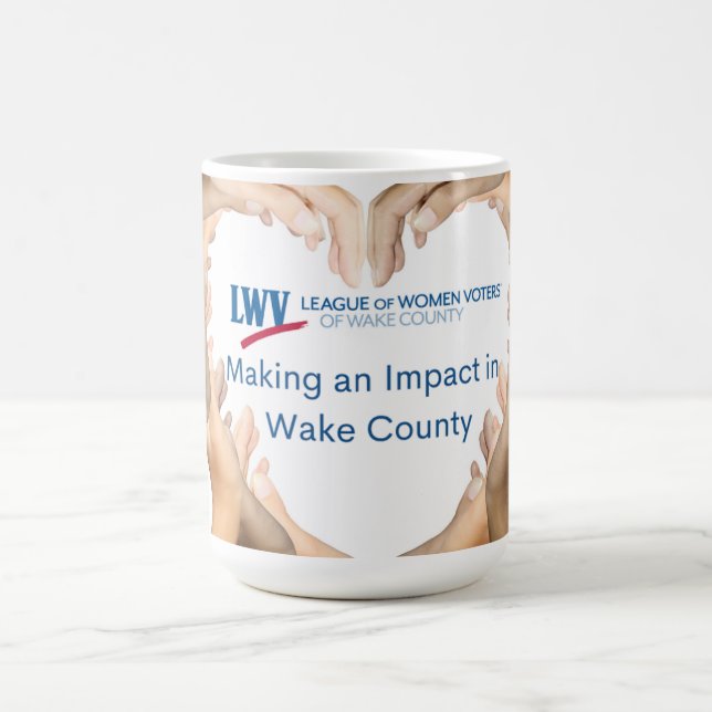 Taza De Café Mug de impacto LWVWake (Centro)