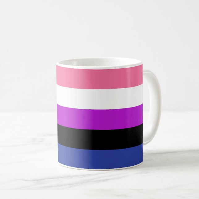 Taza De Café Mug. de indicador de género (Anverso derecho)