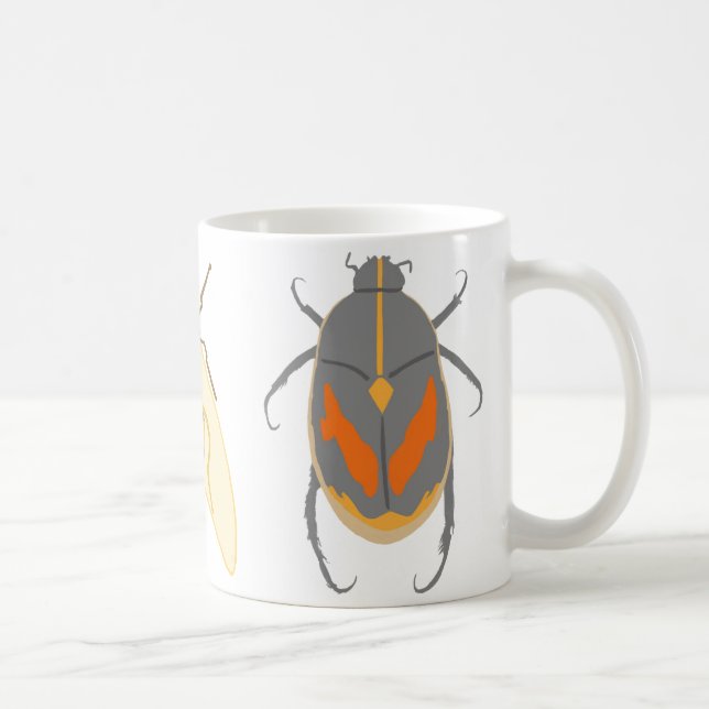 Taza De Café Mug. de insectos (Derecha)