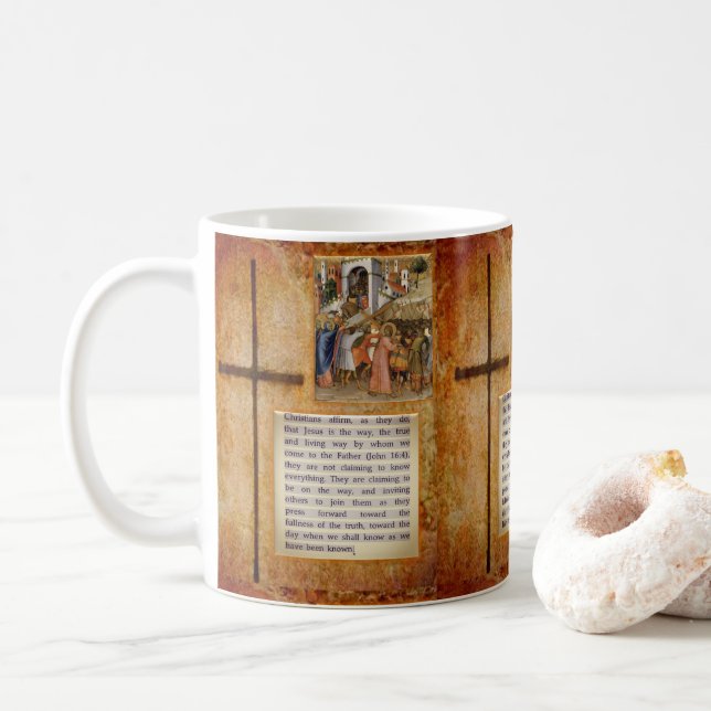 Taza De Café Mug de Jesucristo (Con donut)