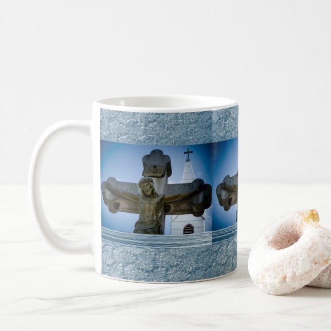 Taza De Café Mug de Jesucristo (Con donut)