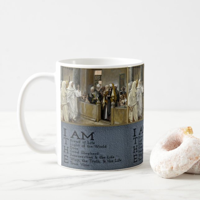 Taza De Café Mug de Jesucristo (Con donut)
